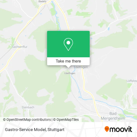 Карта Gastro-Service Model