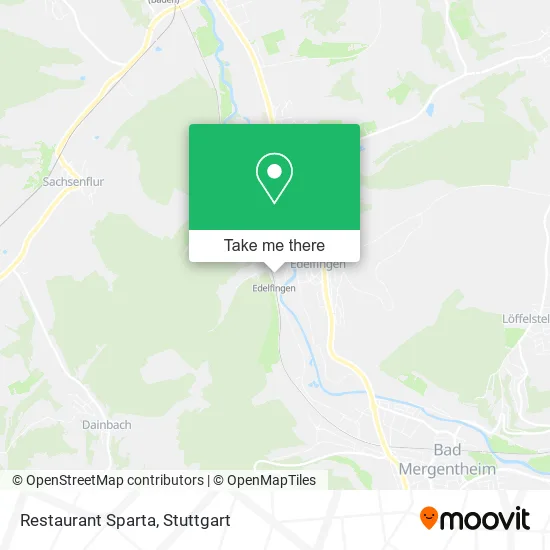 Карта Restaurant Sparta