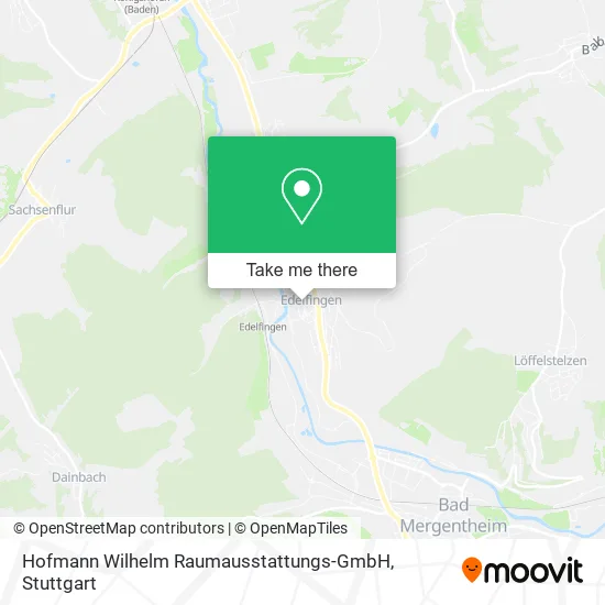 Карта Hofmann Wilhelm Raumausstattungs-GmbH