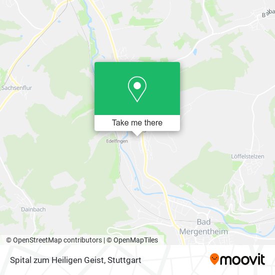 Карта Spital zum Heiligen Geist