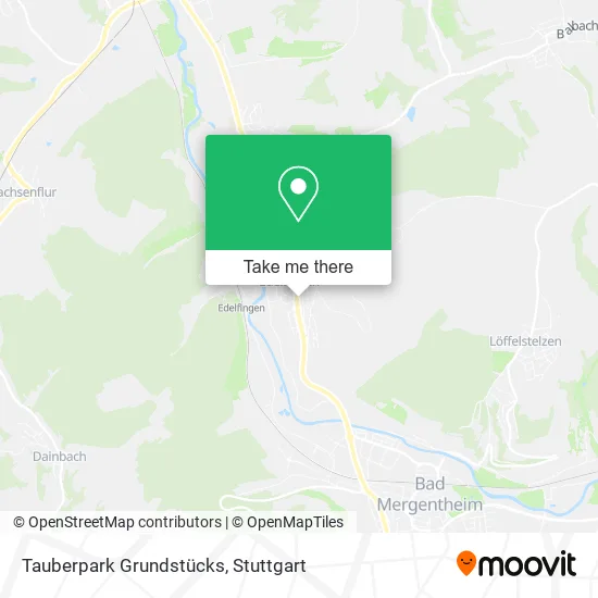 Карта Tauberpark Grundstücks