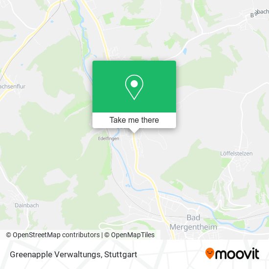 Карта Greenapple Verwaltungs