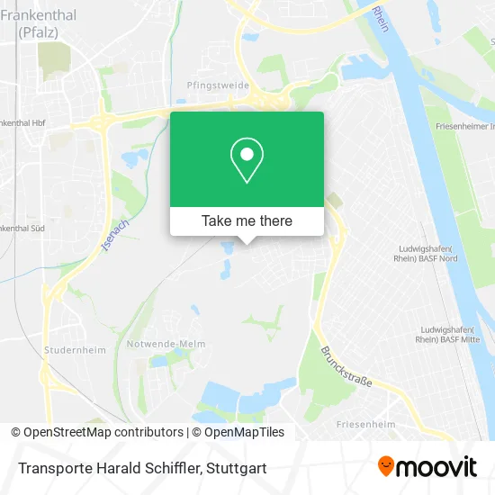 Карта Transporte Harald Schiffler