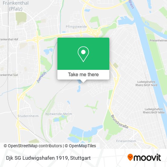 Djk SG Ludwigshafen 1919 map