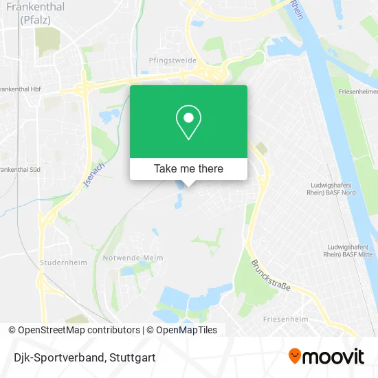 Карта Djk-Sportverband