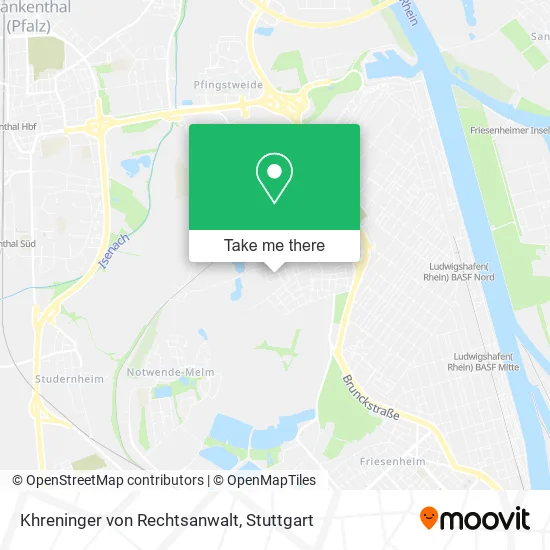 Карта Khreninger von Rechtsanwalt