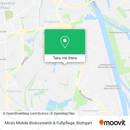 Mira's Mobile Biokosmetik & Fußpflege map