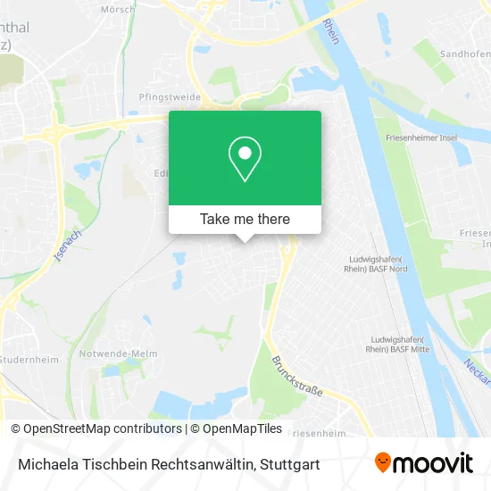 Карта Michaela Tischbein Rechtsanwältin