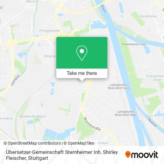 Карта Übersetzer-Gemeinschaft Sternheimer Inh. Shirley Fleischer