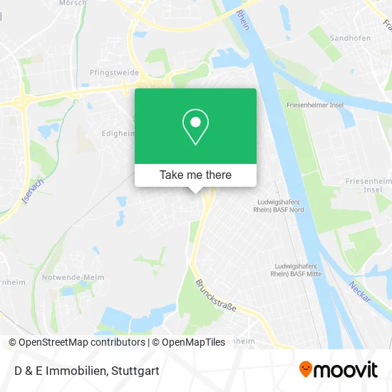 Карта D & E Immobilien