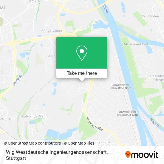 Карта Wig Westdeutsche Ingenieurgenossenschaft