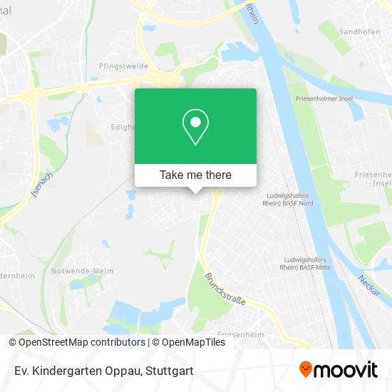 Карта Ev. Kindergarten Oppau