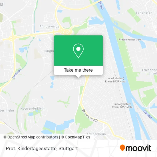 Карта Prot. Kindertagesstätte