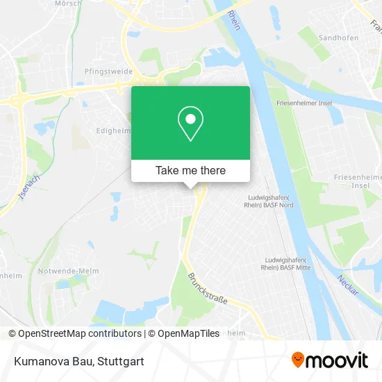Карта Kumanova Bau