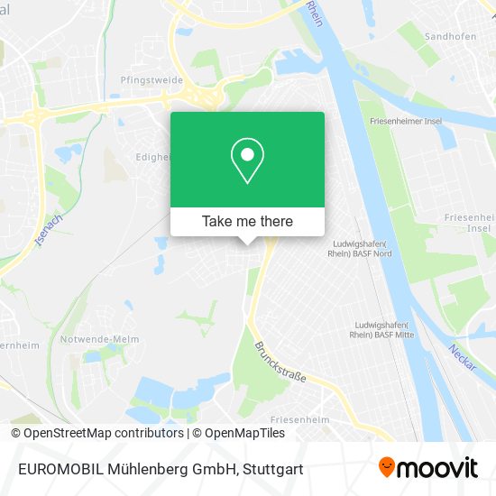 EUROMOBIL Mühlenberg GmbH map