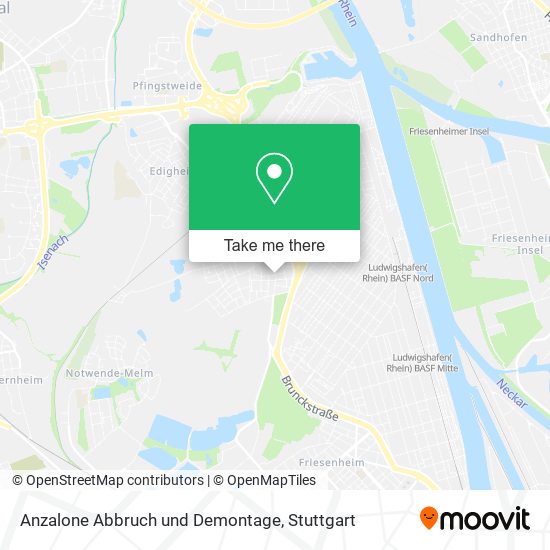 Anzalone Abbruch und Demontage map
