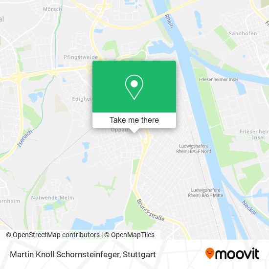 Martin Knoll Schornsteinfeger map