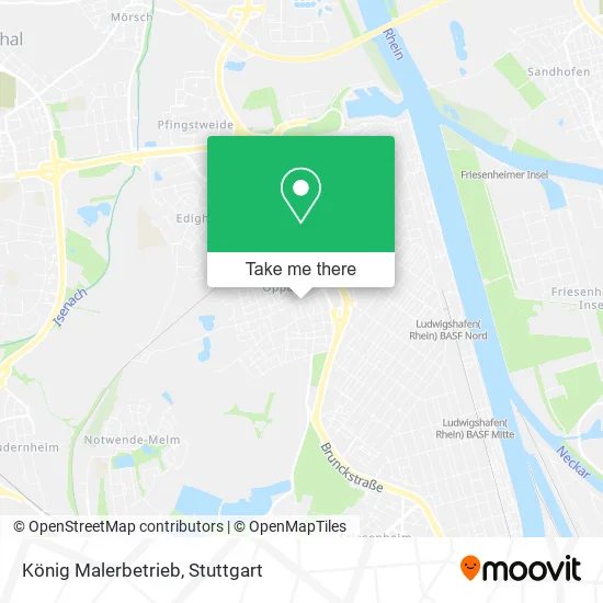 Карта König Malerbetrieb