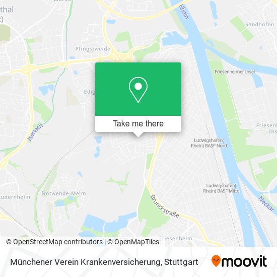Münchener Verein Krankenversicherung map