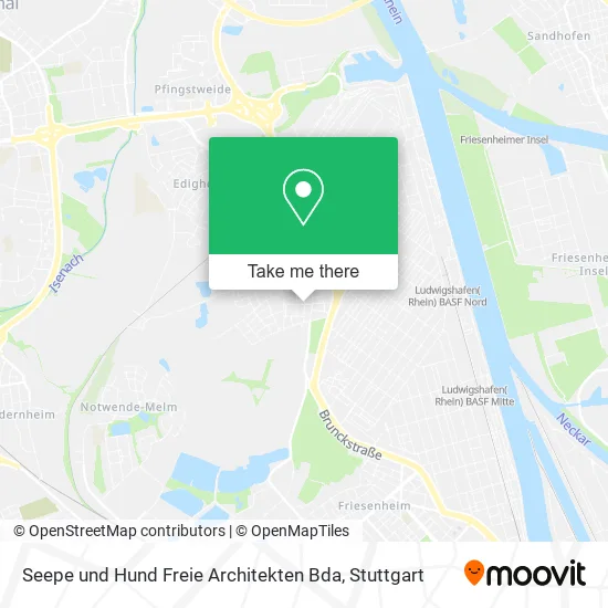 Карта Seepe und Hund Freie Architekten Bda