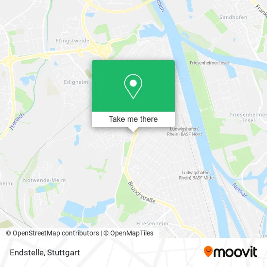 Карта Endstelle