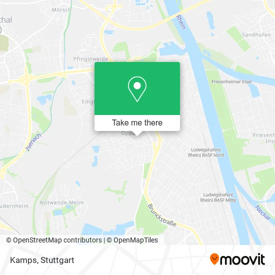 Карта Kamps