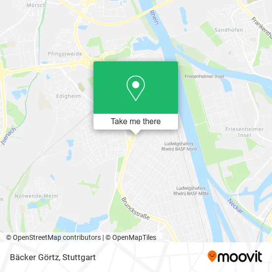 Карта Bäcker Görtz