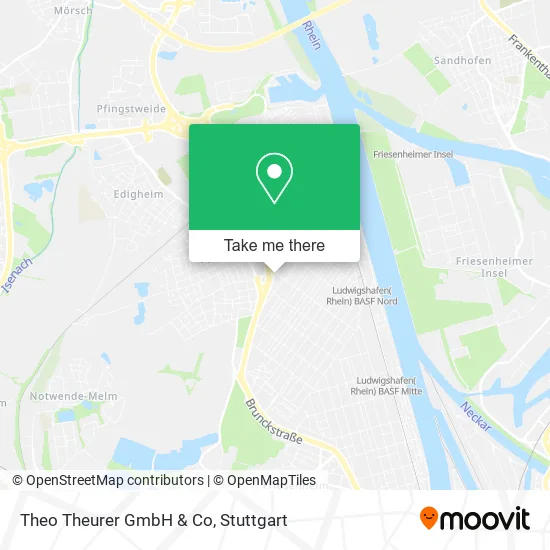 Карта Theo Theurer GmbH & Co