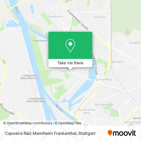 Карта Capoeira Raiz Mannheim Frankenthal