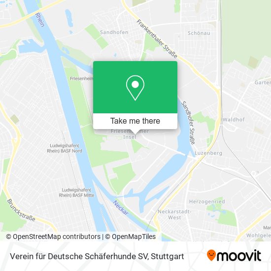 Verein für Deutsche Schäferhunde SV map