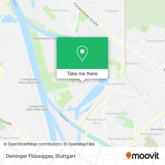 Карта Deininger Flüssiggas