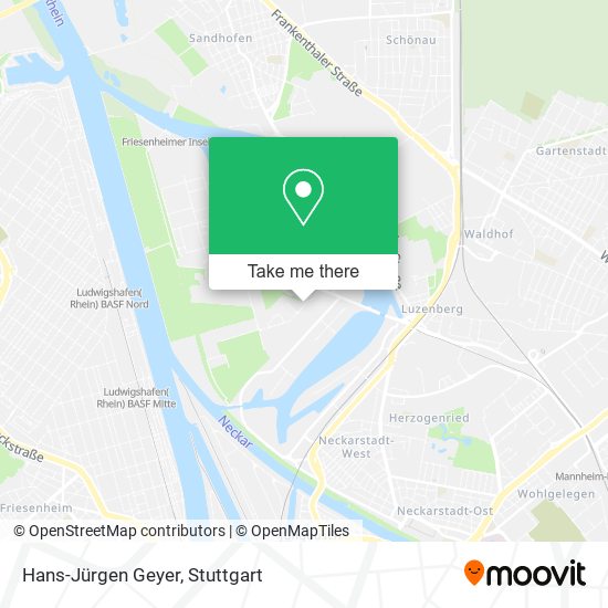 Hans-Jürgen Geyer map