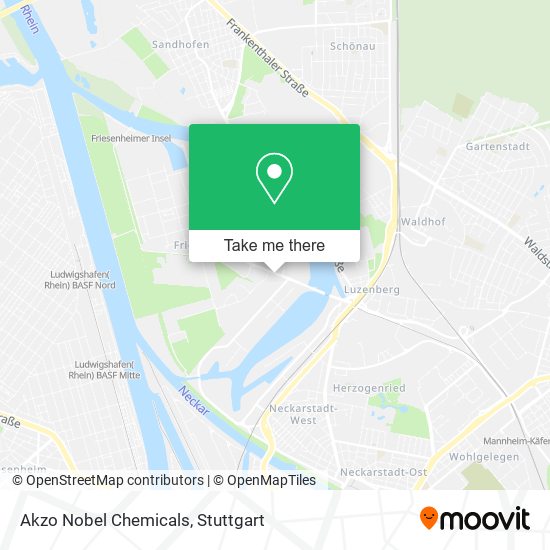 Akzo Nobel Chemicals map