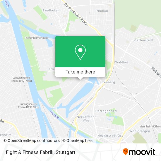 Карта Fight & Fitness Fabrik