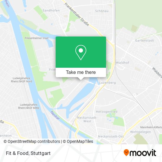 Fit & Food map