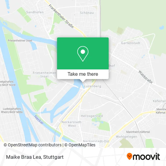 Карта Maike Braa Lea