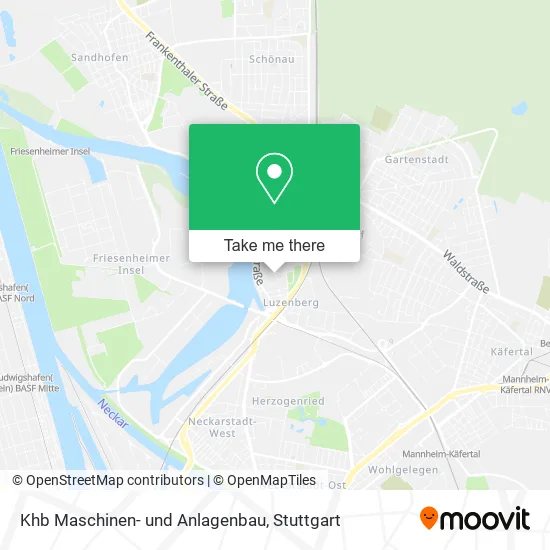 Карта Khb Maschinen- und Anlagenbau