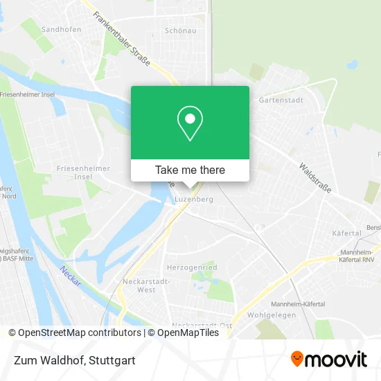 Карта Zum Waldhof