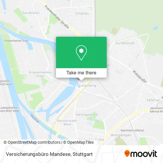Карта Versicherungsbüro Mandese
