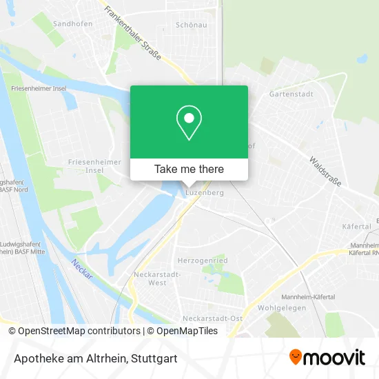 Карта Apotheke am Altrhein