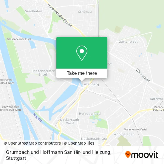 Карта Grumbach und Hoffmann Sanitär- und Heizung