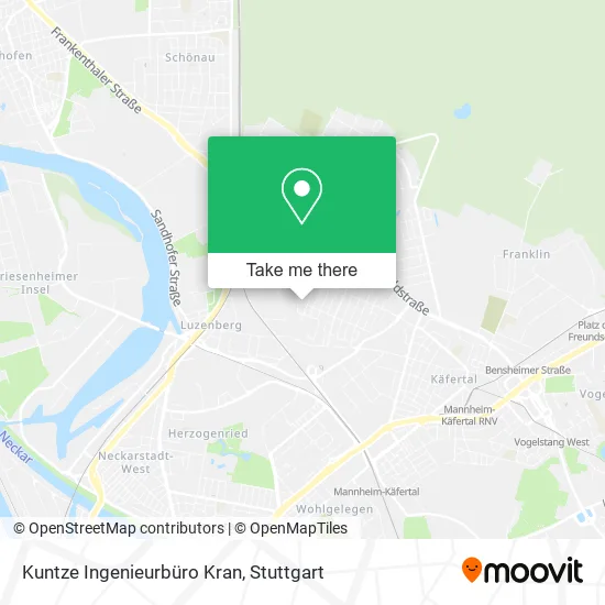 Карта Kuntze Ingenieurbüro Kran