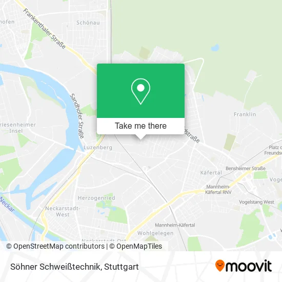 Карта Söhner Schweißtechnik
