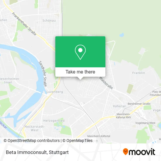 Карта Beta Immoconsult