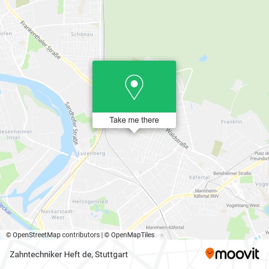 Карта Zahntechniker Heft de