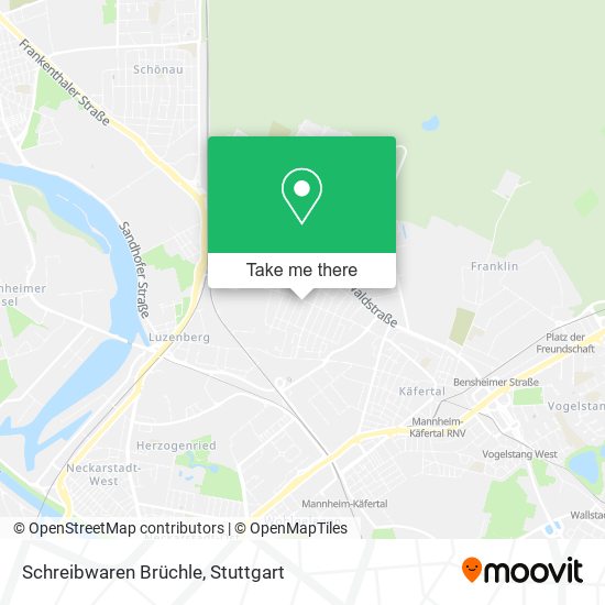 Schreibwaren Brüchle map