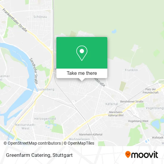 Карта Greenfarm Catering