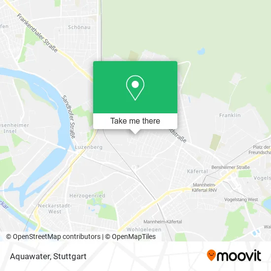 Карта Aquawater