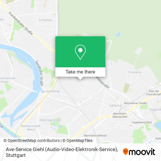 Ave-Service Giehl (Audio-Video-Elektronik-Service) map