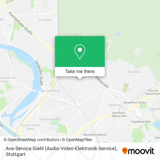 Карта Ave-Service Giehl (Audio-Video-Elektronik-Service)